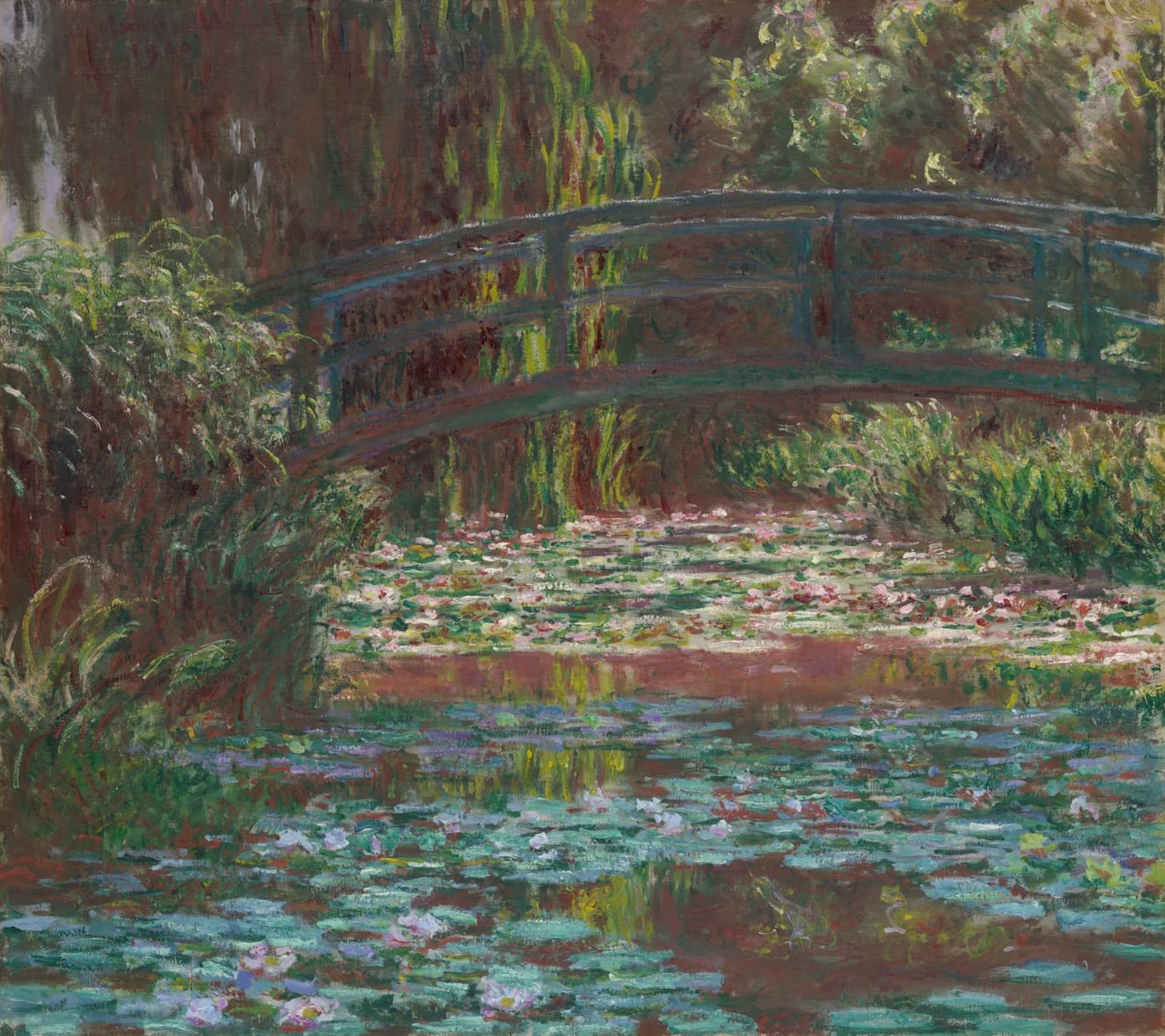 Water Lily Pond by Claude Monet, 1900