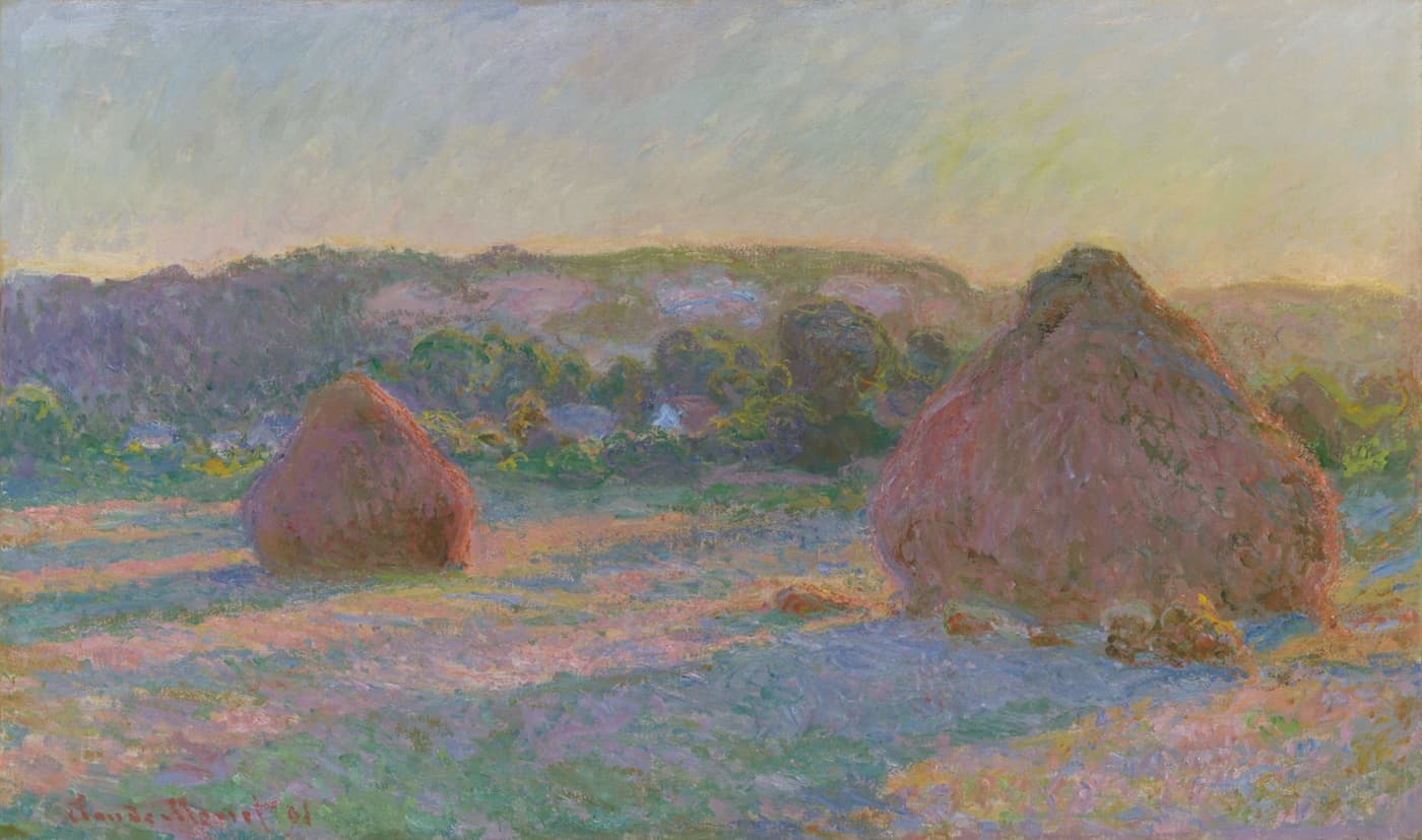 Stacks of Wheat by Claude Monet, 1891